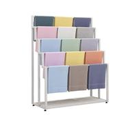 Metal Freestanding Scarf Holder Organizer, Freestanding Clothing Organizer Scarf Rack, Store Garment Rack, Scarf Display Stand for Retail Boutiques