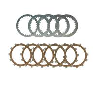Metal Friction Paper Base Disc Clutch Sliding Shoe Compatible With RESV VOGE 300R 300RR 300AC 300GY 300DS Motorcycles(Set of Clutch Disc)