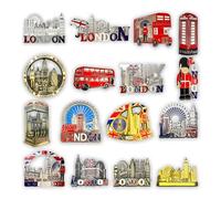 Metal Fridge Magnets London Set 12 Souvenir Gift
