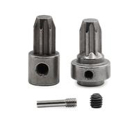 Metal Front and Rear Axle Head RC Upgraded Parts for TRAXXA Slash 4WD/Rustler 4WD/XO-1 Rally RC Car