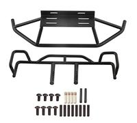 Metal Front and Rear Bumper for TF2 / TF1 1/10 Scale RC Crawler Car, Durable RC Metal Bumper with Easy Installation, Replacement Accessory for Off - Road RC Vehicle