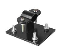 Metal Front Basket Mount - Bracket Kit | Iron Frame Support - Fixing Hardware Set Pre-assembled Basket for Folding Electric Bike on Road