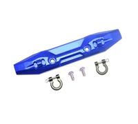 Metal Front Bumper With Tow Hook 5335X for Trax-xas 1/10 E REVO E-Revo 2.0 86086-4 4X4 VXL Monster Truck Upgrade Accessories(Blau)