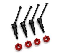 Metal Front Rear Drive Shaft Spare For Arrma For Granite For Typhon 1/18 | RC Car Upgrades Parts metal front rear drive shaft improving drivetrain fit stable performance good Parts