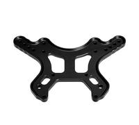 Metal Front Shock Absorber Tower Bracket Plate AR330220 ARA320686 for ARR-MA 1/7 for FIRETEAM 1/8 for Outcast for Notorious V5 6S(Schwarz)