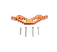 Metal Front Shock Tower Front Shock Absorber Bracket Plate For ARR-MA 1/10 For GRANITE For SENTON For BIG ROCK for OUTCAST 4WD 3S(Orange)