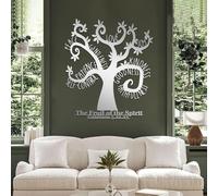 Metal Fruit of The Spirit Christian Wall Art, Metal Galatians 5:22-23 Bible Verse Artwork Decoration, Fireplace Christian Gift Artwork Home Decor for Living Room,Bedroom Hallway and Sta
