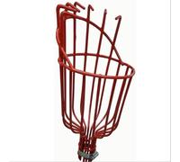 Metal Fruit Picker Basket, 34. x 14. cm, for Apples Pears Plums, Efficient Harvesting Tool, Reliable Metal Construction, Gardeners & Orchard Workers
