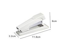 Metal Full-Strip Desk Stapler for Office Classroom - 20-Sheet Capacity 180° Flip-Open Style for Bulletin Board Tacking Plus Crafting Dual Clinch Function (Black/Gray/Blue)(Blue)