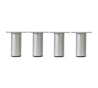 Metal Furniture Legs,Cabinet Feet,Aluminum Alloy Legs for DIY,3 Colors,Round Bed Legs,Modern Sofa Legs,Height Adjustable-40cm/15.7in