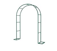 Metal Garden Arbor Arch for Climbing Plants Outdoor Pergola Trellis Wedding Ceremony Arch Balloon Archway Grapevine & Clematis Support Available in 32"/63"/95" WidthsBlack White Green