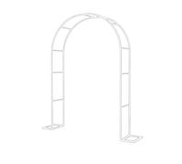 Metal Garden Arbor Arch for Climbing PlantsOutdoor Pergola Trellis Wedding Ceremony Archway for Grapevine & ClematisAvailable in 32"/63"/95" Widths Black White Green