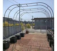 Metal Garden Arch for Climbing Plants - Pergola Arbor Support Rack for Roses and Grapevines - Outdoor Decoration for Backyard and Weddings