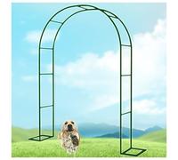 Metal Garden Arch for Climbing Plants, Rust-Resistant, Sturdy 140x230cm, 180x220cm, 200x220cm Garden Arches, Green Color, Perfect for Gardens and Outdoor Spaces