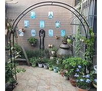 Metal Garden Arch for Climbing Plants - Weather-Resistant Freestanding Trellis in Various Widths