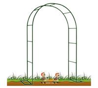 Metal Garden Arch for Climbing Plants, Wedding, Sturdy Arbor for Outdoor Use, Available in Green, Sizes: 140x230cm, 180x230cm, 200x220cm - Perfect for Gardens!