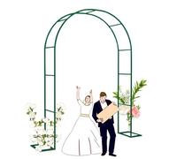 Metal Garden Arch for Lawn and Patio Decoration, Pergola Arbor for Climbing Plants, Ideal for Weddings and Bridal Parties