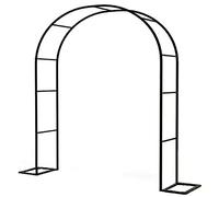 Metal Garden Arch,Rose Arch for Climbing Plants, Garden Arbors,Trellis Arch,Pera Trellis Weatherproof and Free-nding,with Base,Easy to Assemble