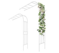 Metal Garden Arch Trellis for Climbing Plants - Rust-Resistant, Sturdy &, Available in 60, 90, 120, 150, 180, 200, 270 cm Widths - Perfect for Outdoor Decor