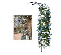 Metal Garden Arch Trellis for Climbing Roses Wall Support for Indoor Outdoor Use Adjustable Width 60 240cm (180x240x40cm) Perfect for Gazebos and Arbors