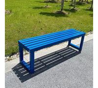 Metal Garden Bench for 2-3 People, Weatherproof Outdoor Furniture, Heavy-Duty 400 kg Load Capacity, Ideal for Garden, Balcony, Patio, Dimensions 120 x 40 x 45 cm
