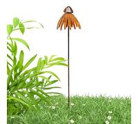Metal Garden Decoration, 78 cm, Rusted Decoration for Outdoor Use, Rusty Landscape Sticks for Garden Art, for Lawn, Patio, Front Garden, Paths, Festival, Birthday, Housewarming Party