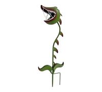 Metal Garden Flowers | Carnivorous Plant Nepenthes Decorative | Funny Garden Sculpture - for Courtyard Backyard Patio Landscape Flower Beds Planters Park Porch