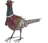 Metal Garden Ornament Tall Outdoor Free Standing Decorative Statue (Pheasant)