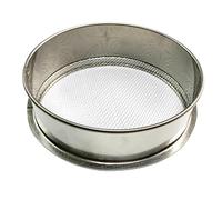 Metal Garden Riddle, Stainless Steel Garden Sieve Garden Riddle, Fine Mesh Soil Sieve, Heavy Duty Mesh Garden Soil Sieve, Metal Sieve Fine Mesh, Garden Sieve for Soil and Stones