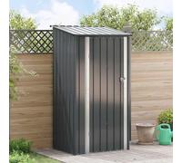 Metal Garden Shed Anthracite 103x86x200 cm Lockable Weatherproof Secure With Key