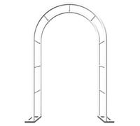 Metal Garden Trellis for Climbing Plants 280cm x 250cm Durable Support for Vegetables & Flowers Widths 80cm to 350cm Elegant White Design