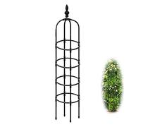 Metal Garden Trellis for Climbing Plants, Sturdy Support for Vines and Flowers, Ideal for Rose and Vine Gardens