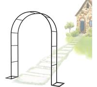 Metal Garden Trellis for Climbing Plants Weather Resistant Outdoor Support Adjustable Width 80 350cm (160x220cm/70x87inch) Durable and Stylish Garden Decor