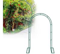 Metal Garden Trellis for Climbing PlantsWedding Arch Arbor DecorationOutdoor Floral Frame for Parties & Ceremonies (Black 80x200x40cm)
