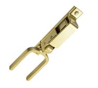 Metal Gate Latch - Fast Closing Outdoor Lock Mechanism for Fences | Spring Loaded Security Latch with Strong Hold, Weather Resistant Structure for Farm Backyard, 11x3.94x1.57 inches