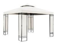 Metal Gazebo Lorca Cream 3x3m