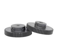 Metal Gear 1.5M 70T Inner Hole 10-40mm Carbon Steel Transmission Teeth Height 15mm 1Pcs(12 mm,70T (round hole))