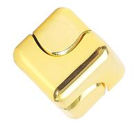 Metal Gear Cube Spinner Fidget Toy - Stress Relief Sensory Desk Toy For Adults & Teens, Anxietys Reducing Magnetic Infinity Block, Compact Pocket-Sized ADHD Focus Tool