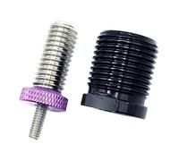 Metal Gear Shift Knob Adapter, Thread M10x1.5 and M18x1.5, compatible with Logitech G27, G29, G920, G923, for Sim Racing and Drifting