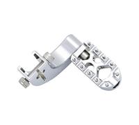 Metal Gear Shifter Shift Lever Fit for Harley Softail Fat Boy Breakout Street Bob Low Rider ST/S Motorcycle Foot Pegs Heel Toe Shift Lever W/Shifter(C-Chrome)