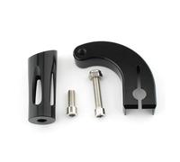 Metal Gear Shifter Shift Lever Fit for Harley Softail Fat Boy Breakout Street Bob Low Rider ST/S Motorcycle Aluminum Heel Toe Shift Lever W/Foot Pegs(G)