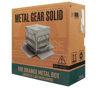 FaNaTtik Metal Gear Solid 2 Limited Edition Replica Cardboard Box - Officially Licensed Metal Prop, Collectible Gamer Merchandise, Made for Fans - Individually Numbered Piece