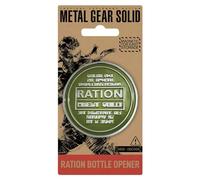 Metal Gear Solid Ration Bottle Opener with Magnetic Reverse