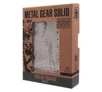 Metal Gear Solid Solid Snake Limited Edition Metal Ingot in Metallics Metal Gear Solid Metallics