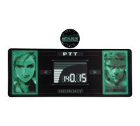 Metal Gear Solid XL Desk Pad & Coaster Set - Large Gaming Pad for Video Game Fans & Collectors - Fits Keyboard and Mouse