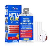 Metal Glue,80g Heary Duty Weld Waterproof Epoxy Casting Adhesive, The Strongest Welding and Liquid Filler for Metals, Plastics, Stainless Steel,Cement, Ceramics