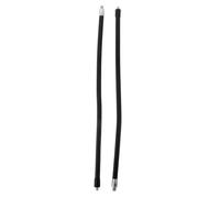 Metal Gooseneck Extension Tube with 1/4 to M8 Threads 2pcs | Adjustable Black Arm, Height Extension and Precision Control, for Streaming, Content Creation and Phone Holder