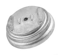 Metal Grass Trimmer Head Adapter with Stainless Steel Guard for Electric Lawn Mower Garden Tool Parts 6.5x2x5cm(1pcs)