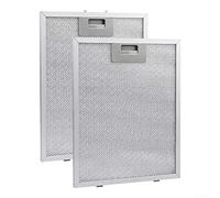 Metal Grease Filter Hood Filter, 5 Layers Aluminized Grease Filter Replacement, Fits Most Brands Hoods/range Hood Vents, 250 X 310Mm(2PCS)
