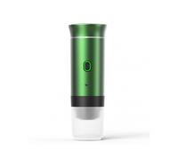 (Metal Green) 3-in-1Portable Machine, Mini Coffee Maker for Travel, Self-Heating Car Coffee Maker with USB-C, Small Espresso Machine with Ground Coffee